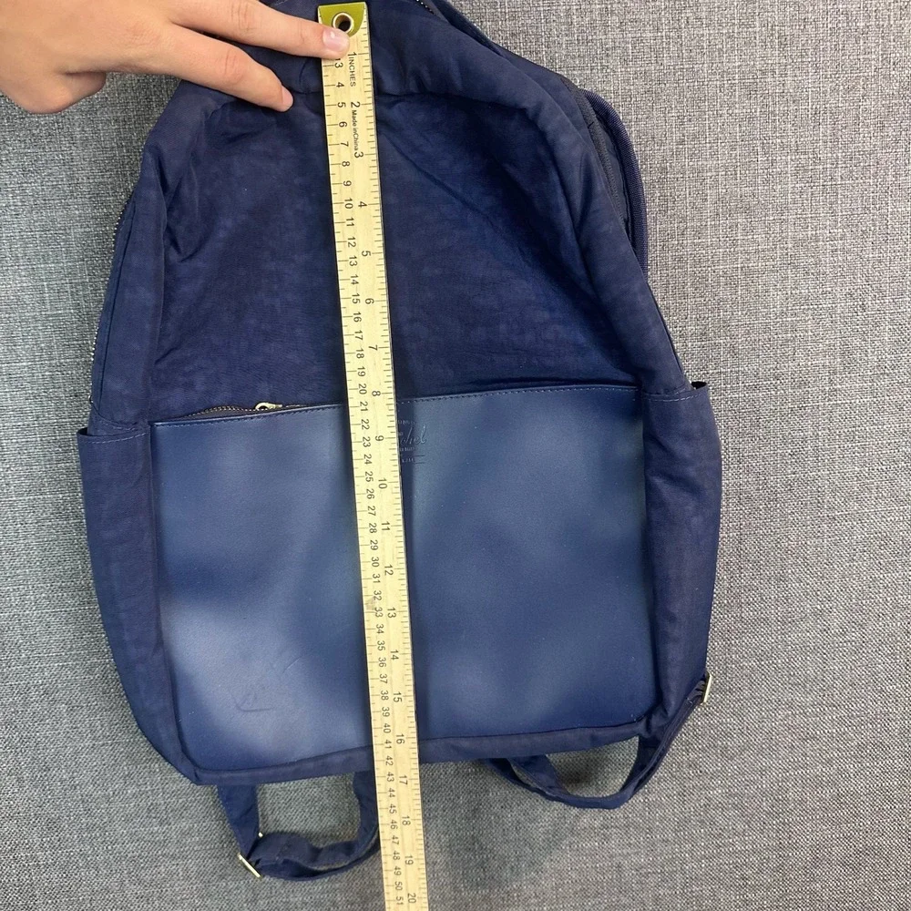 Herschel Supply Co Blue‎ Backpack Lightweight Front Pocket Adjustable Straps